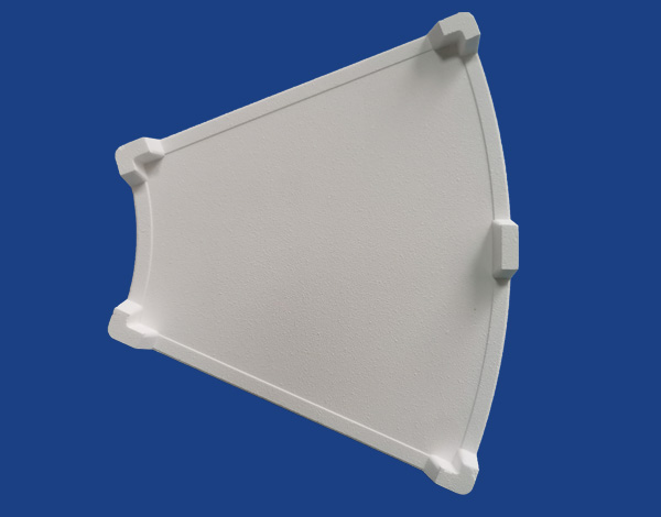 Fan-shaped plate 002