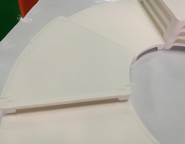 Fan-shaped plate 003